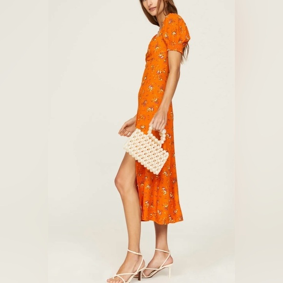 Reformation Lacey Floral Midi Dress - Picture 2 of 12